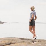 Fiilistelyä saarella.