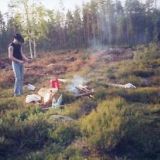 grillaamassa kesällä 2002 pohjosissa