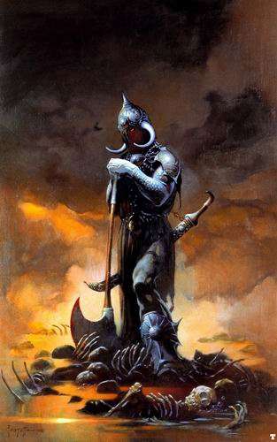 Death Dealer by Frank Frazetta