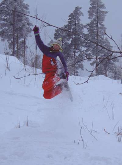 Snoukkailu metsässä on aina terveellistä !!