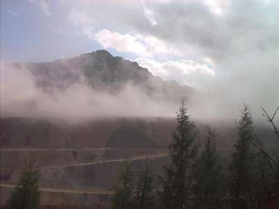 Erzberg nach dem Regen