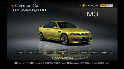 Gran Turismo 4...