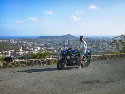 Diamond Head -kraateri & Waikiki taustalla, O´ahu, Hawai´i