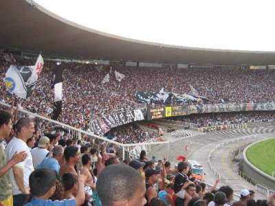 Vasco on juuri tasoittanut, Maracanã, 31.1.2005