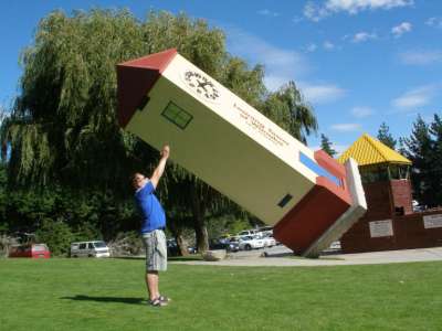 Puzzling world, Wanaka NZ