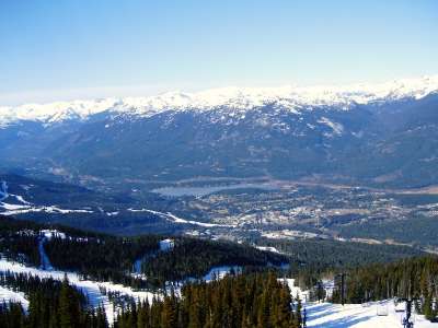 Whistler Village alhaalla