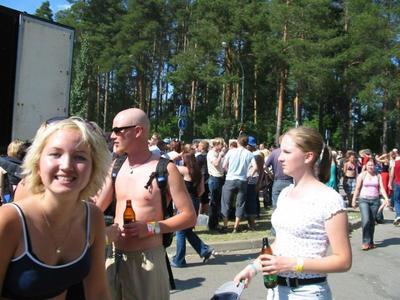 Ilosaarirock, Joensuu. 2002.