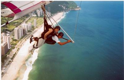 Flying in Rio