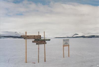 Kilpisjärveltä välimatkat