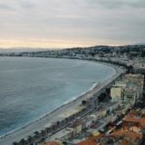 Nizza, Ranska bulevardi kuva-Nice, France the boulevard on the beach