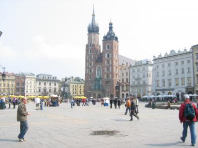 Krakow central square