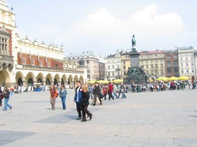 Krakow central square