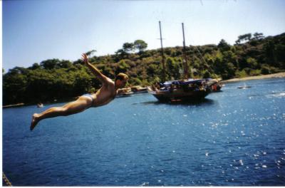 Flight to the Ocean in Turkey..