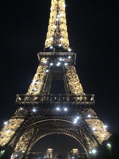 Eiffel by night