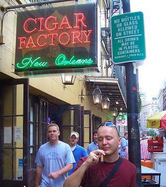 Me and Cigar, French Quarter, New Orleans