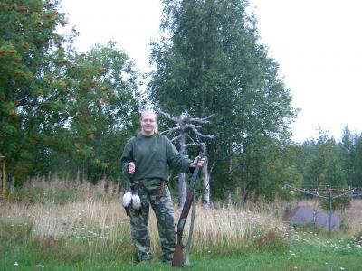 Syksyn saalista.. Sorsametsällä tuli käytyä