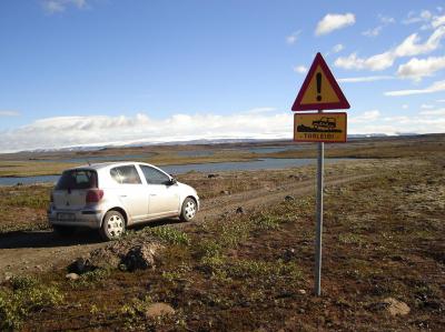 Reipas Yaris jaksoi hetken tätäkin tietä (minkä jälkeen päätimme kyllä jatkossa kunnioittaa torleidi kylttiä)