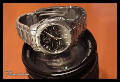 Watch & Canon Lens