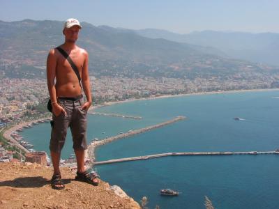 Behind of me is Alanya ....