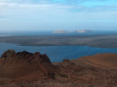 On kyllä Galapagos-saarilla aika hienoja maisemia