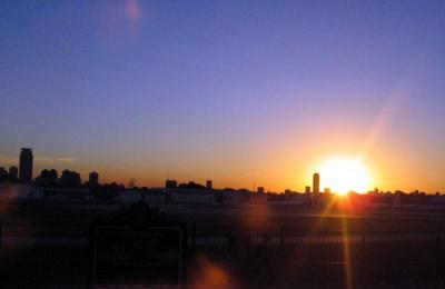 Buenos Aires sunset..