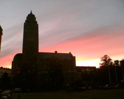 Kallio church & Sky of fire