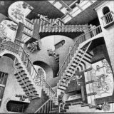 Escher, Relativity 1953