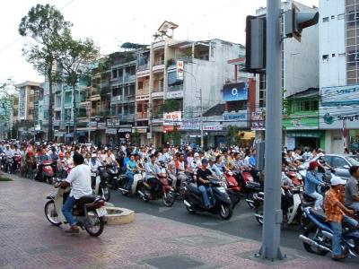 Trafiikkia Saigonissa!! =) (helmik.2006)