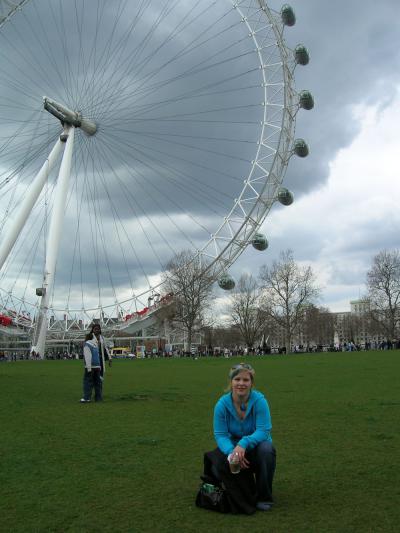 BA London Eye. On muuten aikas iso fillari!