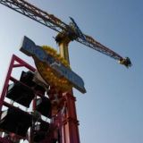 this baby moves 120km/h, and is 50meter high, like you were flying in the air,jumping from the roof,i luv it