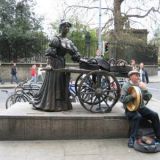 Irlanti, Dublin.. the statue of Molly Malone