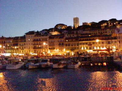 Cannes by night