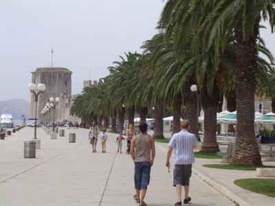 trogir,adrianmeren rannalla