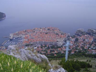 upee dubrovnik vuorilta