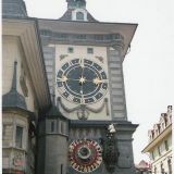 Zytgloggen keskiainen torni Bernin vanhassa kaupungissa