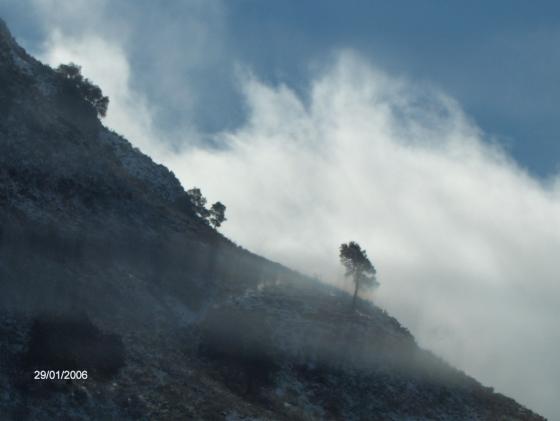 Vuoristotiellä, Andalusia, Espanja