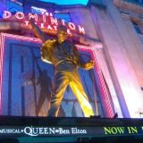 Freddien patsas Dominion teatterin edustalla lontoossa 28.10.06