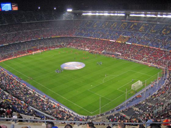 Camp Nou ja hyvä matsi