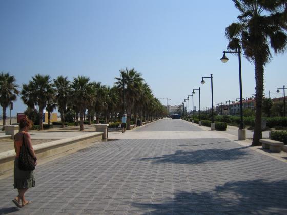 La Malvarosan ranta, Valencia, Espanja 2005