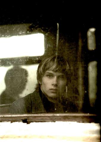 Through the train window in Russia, Sasha...farewell....