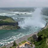 Siellä taas oli vähän vettä... Niagara  Horseshue falls