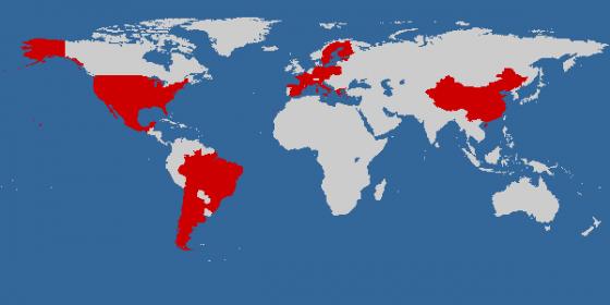 8% nähty osittain :) vielä paljon nähtävää ja koettavaa!!! tsekkaa: http://www.world66.com/myworld66/visitedCountries