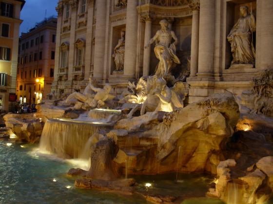 Fontana di Trevi Roomassa