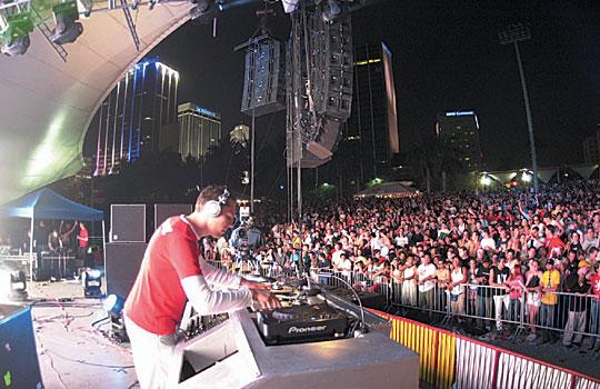 Miami WMC 2003 Ultra openair festival