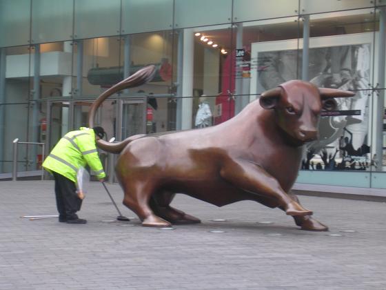 Bullring, Birmingham - Otollinen hetki kuvalle. Nimesin tämän 