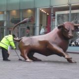 Bullring, Birmingham - Otollinen hetki kuvalle. Nimesin tämän 