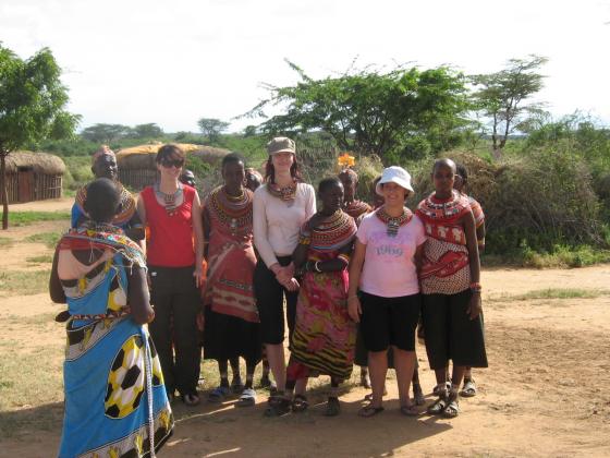 Kenia 01/07, Samburu- heimon kylässä