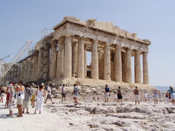 Pallas Athenen temppeli (Parthenon), Ateena, Kreikka.