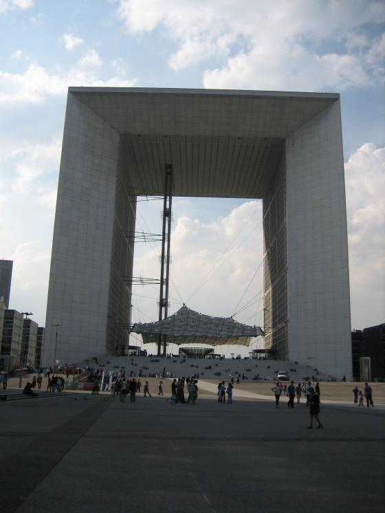 Ranska, Pariisi.. Grande Arche de la Défense..