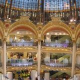 Ranska, Pariisi.. shoppailemassa keskustassa @ Galeries Lafayette..